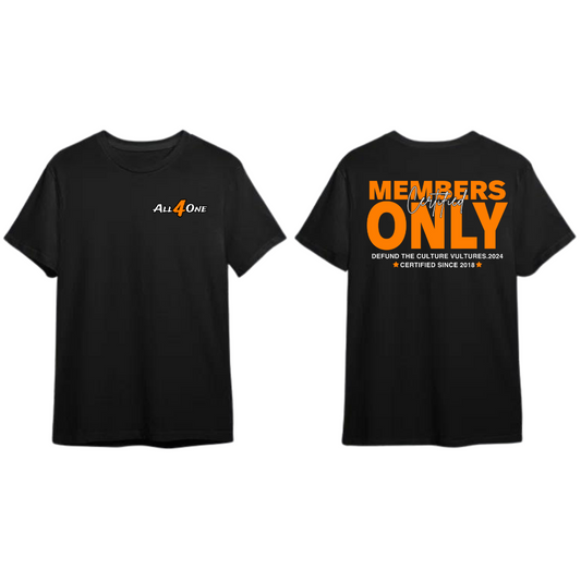 A4O Members Only T-Shirt